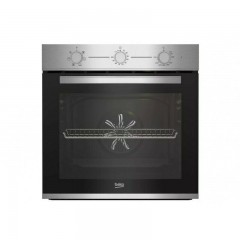 Beko BBIE12100XC + HIC64400E Φούρνος άνω Πάγκου 66lt με Κεραμικές Εστίες Π59.4εκ. Inox